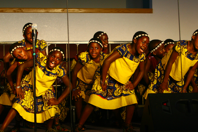 The African Children’s Choir in Stratford upon Avon!